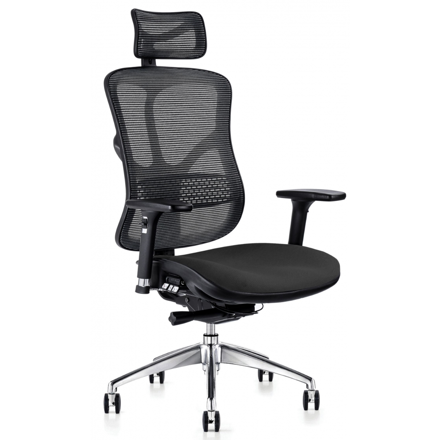 Hood Ergonomic Fabric Seat Office Chair F94 